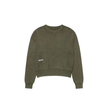 Mertra Waffle Knit (Washed Green)